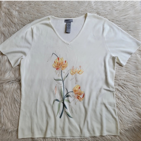 Lot Of 4 Womens Shirts 1X Blouse Tops Fashion Bug Short Sleeve Cardigan Plaid - Picture 5 of 9